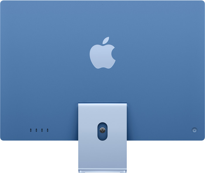 Apple iMac M6 (12 CPU / 12 GPU) 16GB/256GB Blauw AZERTY achterkant