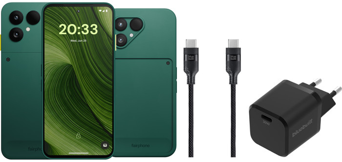 Fairphone 6 256GB Groen 5G + Compleet Accessoirepakket Main Image