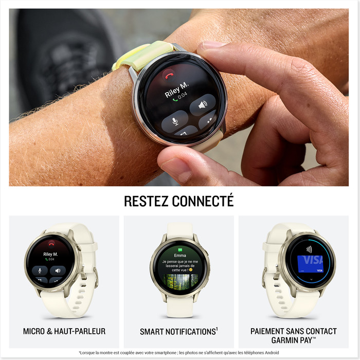 Garmin Venu 4 Noir 41 mm visuel fournisseur