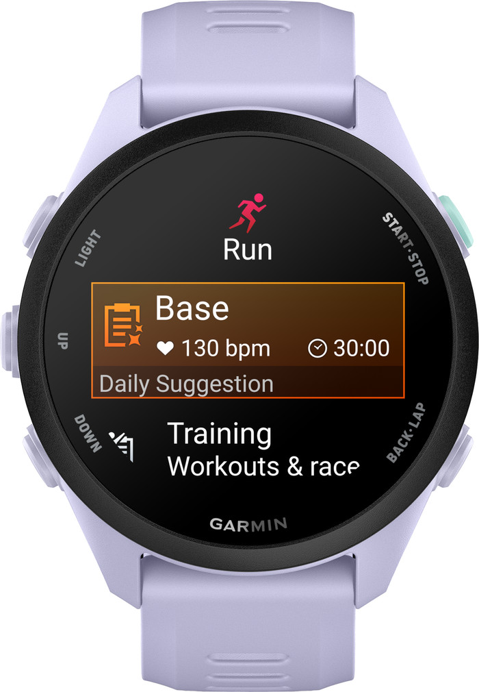 Garmin Forerunner 70 43 mm Paars voorkant
