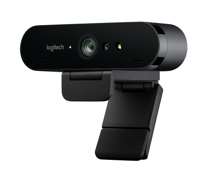 Logitech Brio Webcam côté gauche