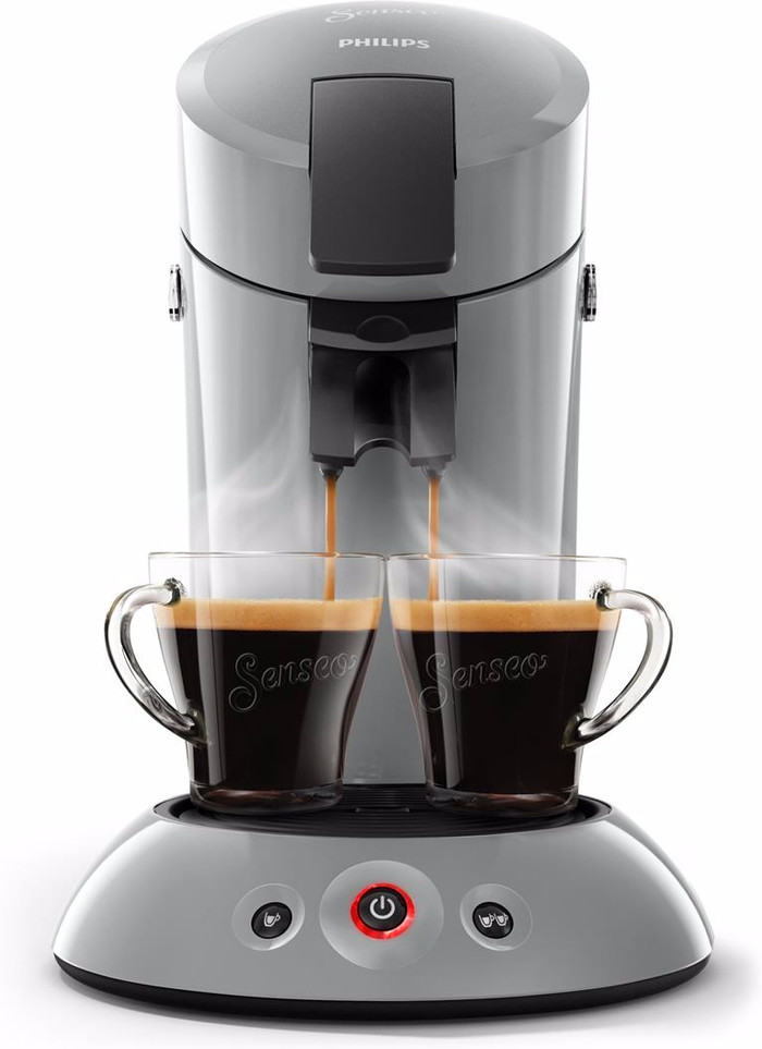 Philips Senseo Original HD6553/70 Gray front
