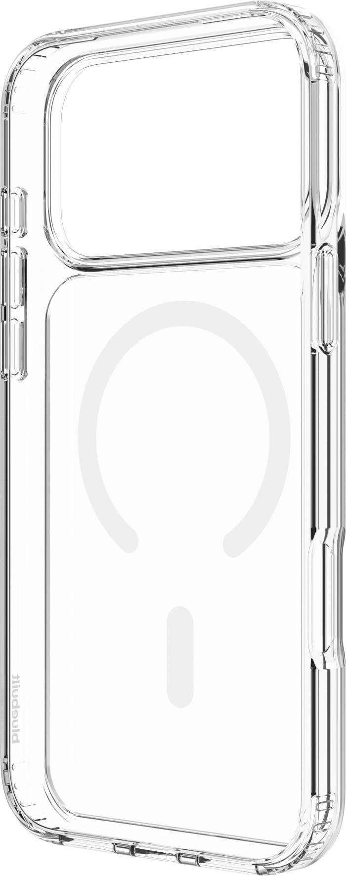 BlueBuilt Protective Back Cover avec MagSafe iPhone 17 Pro Max Transparent côté gauche
