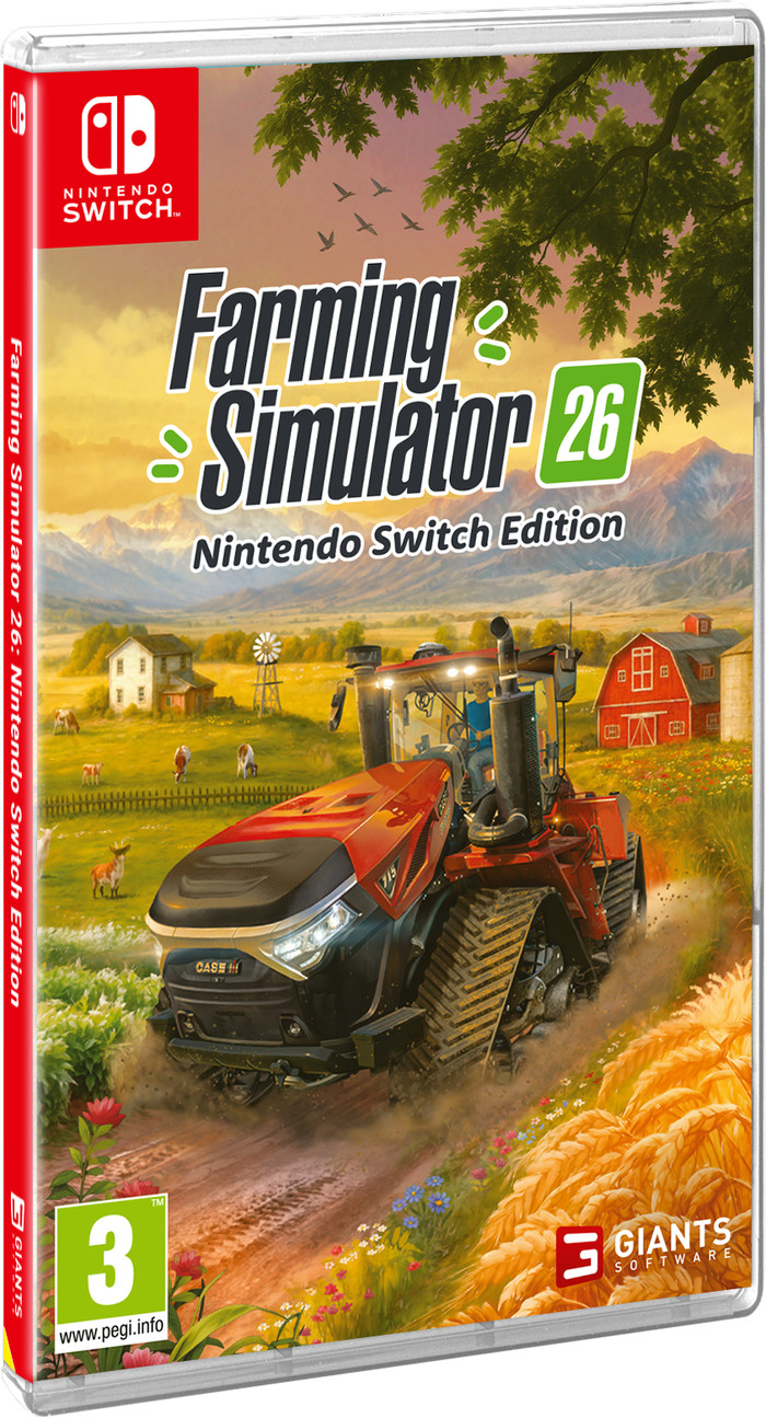 Farming Simulator 26 Nintendo Switch Edition verpakking