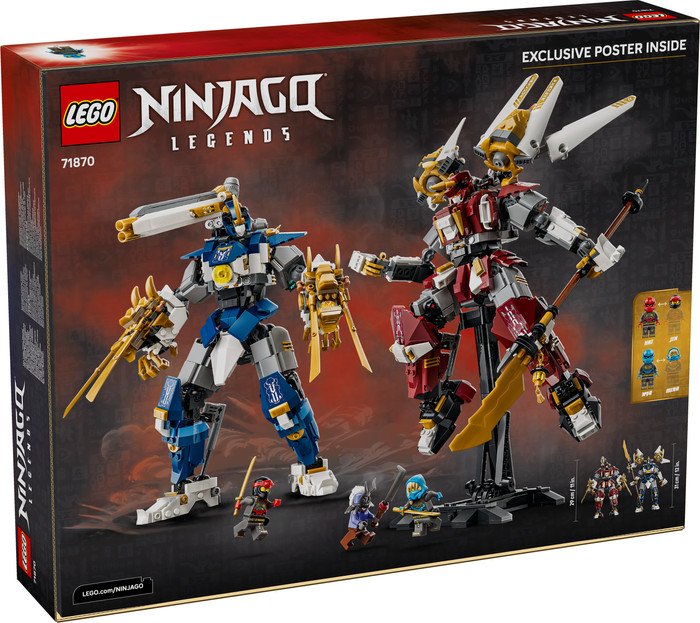 LEGO Ninjago De Twee Torenhoge Mecha 71870 verpakking