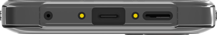 Just in Case Soft Design Samsung Galaxy Xcover7 Pro Back Cover Transparant onderkant