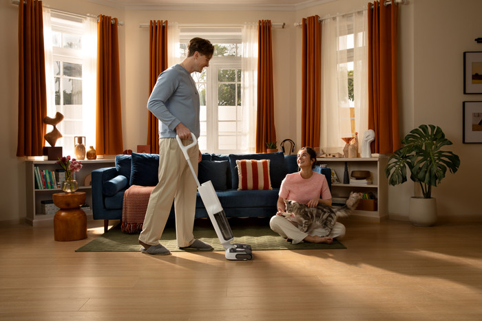 Roborock F25 RT product in gebruik