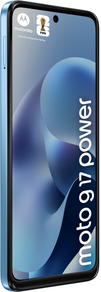 Motorola Moto G17 Power 256GB Lichtblauw 4G voorkant
