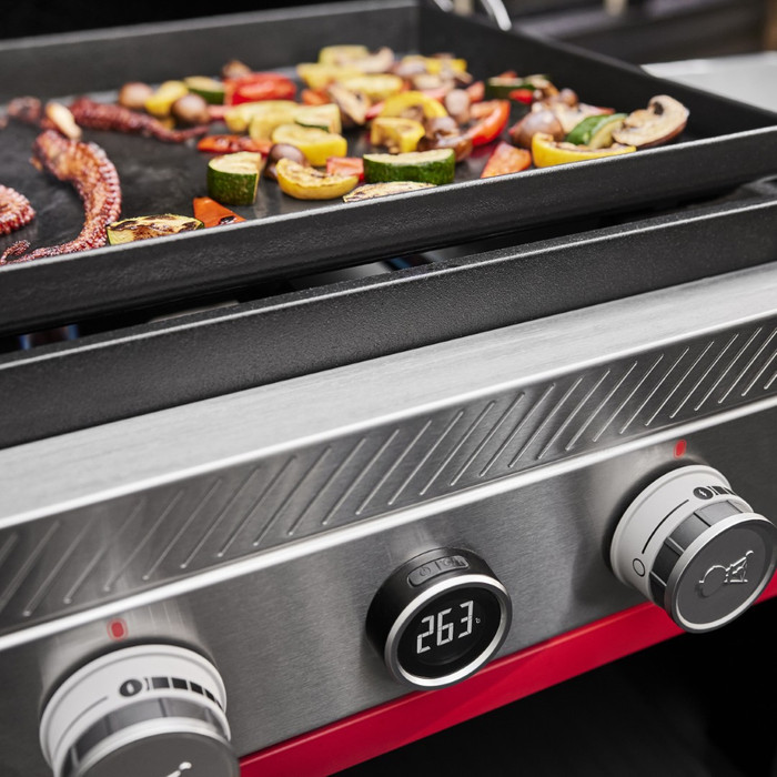 Weber Slate GPD 76 cm Premium Plancha Black detail