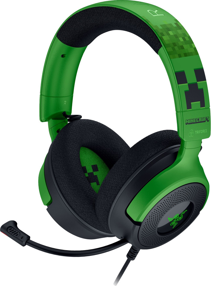 Razer Kraken V4 X Bedrade Gaming Headset - Minecraft Edition Main Image