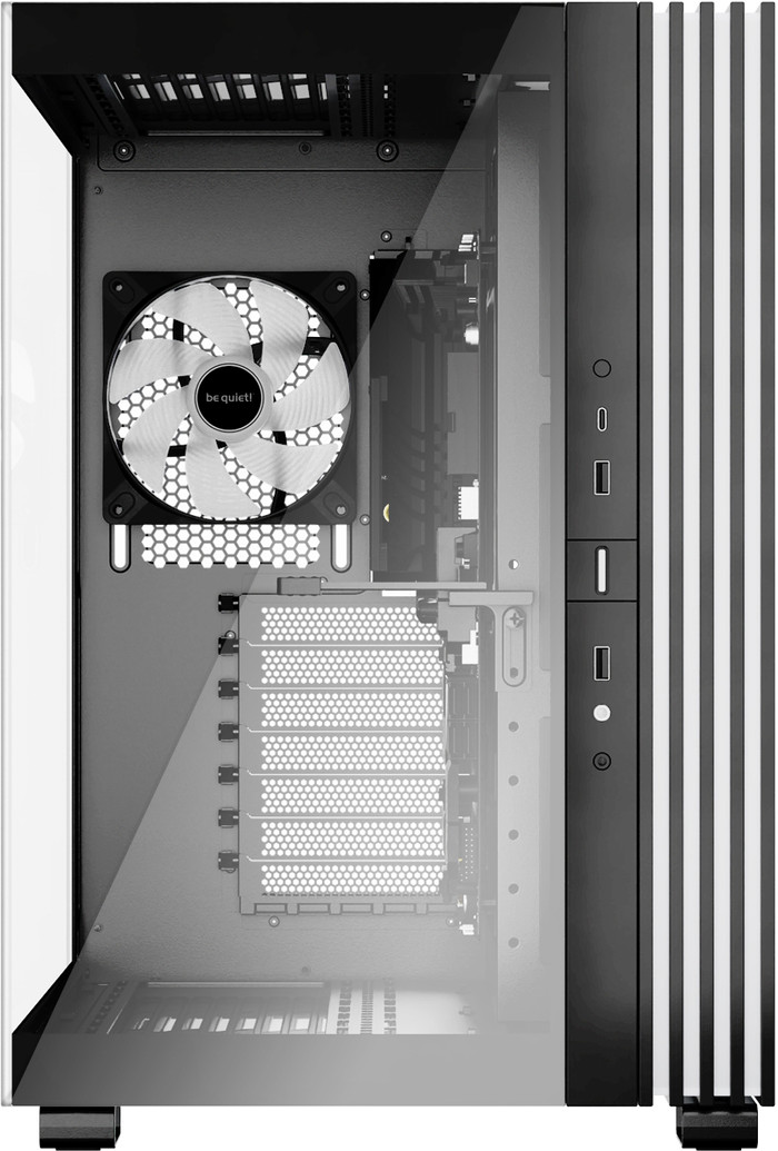 be quiet! LIGHT BASE 600 LX Zwart voorkant