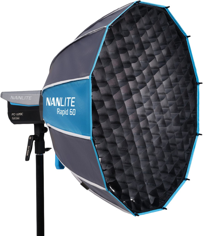 Nanlite Rapid 60 FM Mount Softbox côté droit