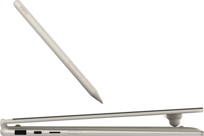 Lenovo Yoga 7 2-in-1 OLED Copilot+ PC 14IPH11 83TC008SMB AZERTY rechterkant
