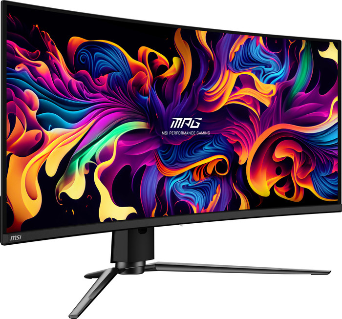 MSI MPG 341CQPX QD-OLED Curved voorkant