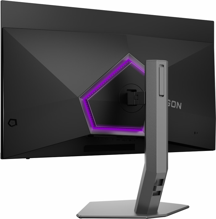 AOC AGON AG326UZD2 QD-OLED achterkant