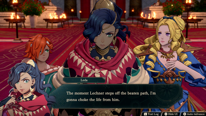 Fire Emblem Fortune's Weave Nintendo Switch 2 product in gebruik