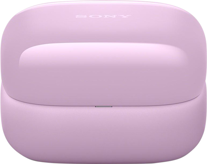 Sony LinkBuds Clip Mauve avant