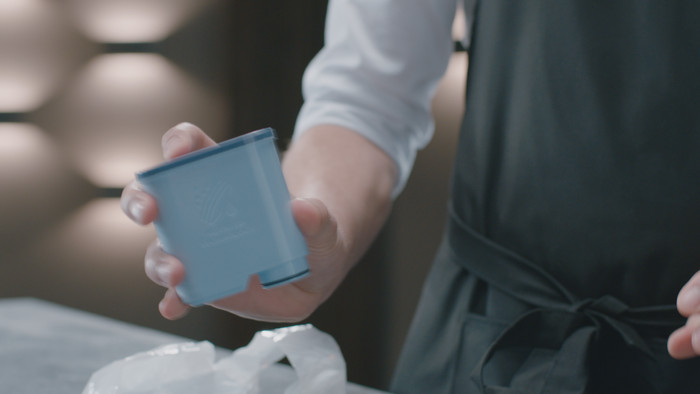 Philips / Saeco AquaClean CA6903/10 Water Filter product in use