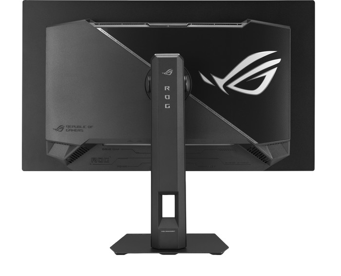 ASUS ROG Strix XG27UQDMS QD-OLED achterkant