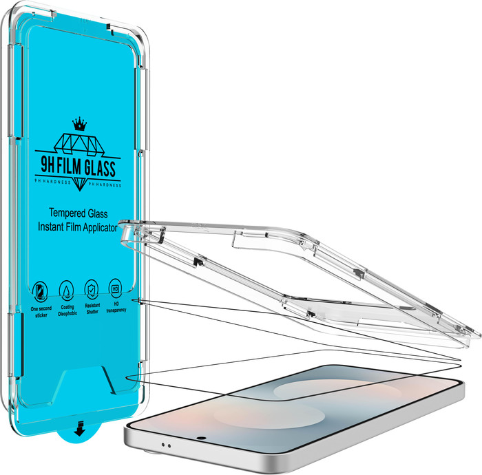 Just In Case Tempered Glass Samsung Galaxy S25 FE Protège-écran côté droit