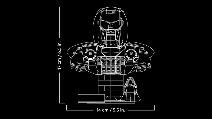 LEGO Marvel Doctor Doom Buste 76345 visual leverancier