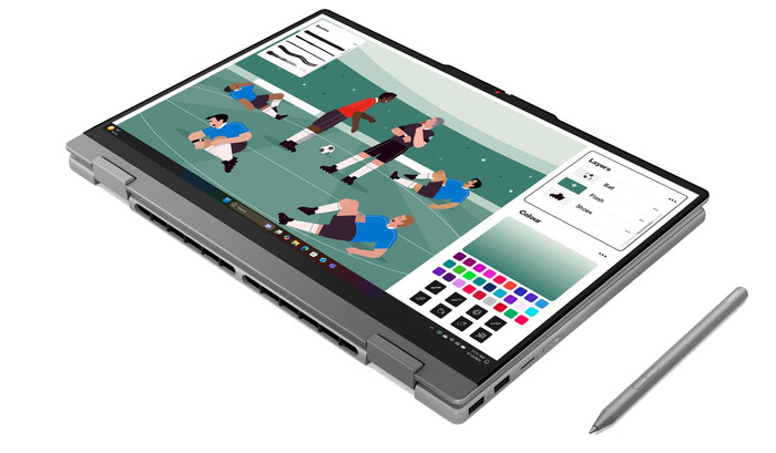 Lenovo IdeaPad 5 2-in-1 15IPH11 83UL0046MB AZERTY rechterkant