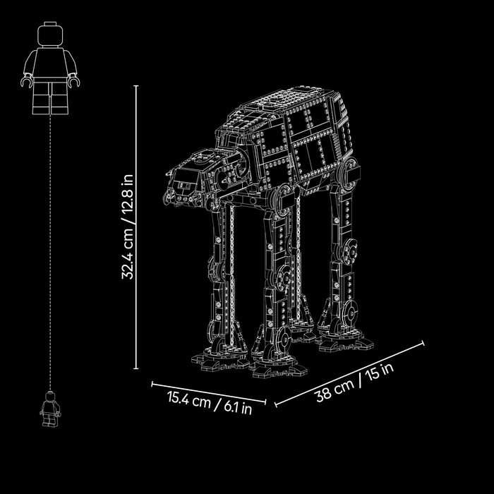 LEGO Star Wars Imperial Remnant AT-AT met INT-4 75454 visual leverancier