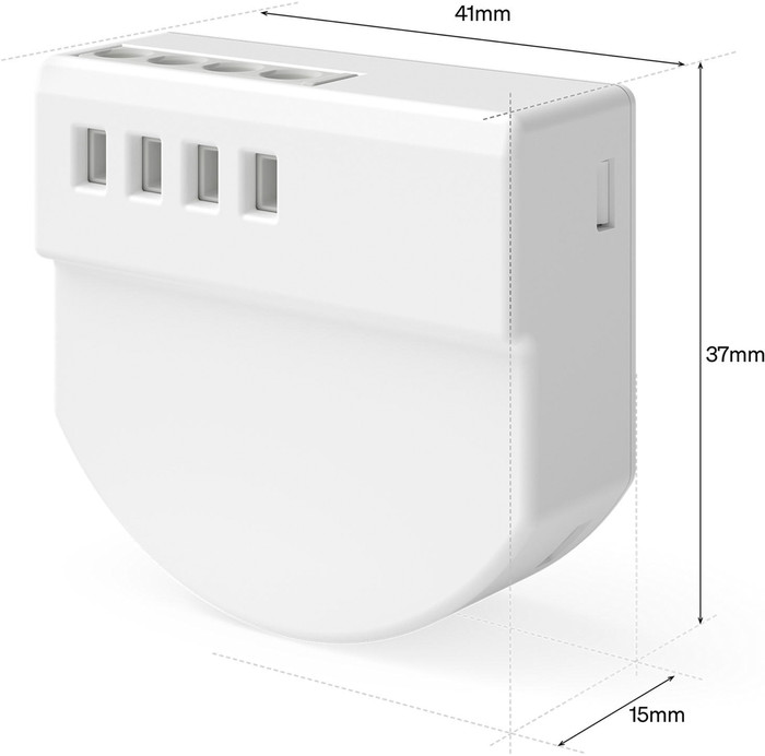 Philips Hue Bedrade Wandschakelaarmodule voor Slimme Lampen Duo Pack product in gebruik