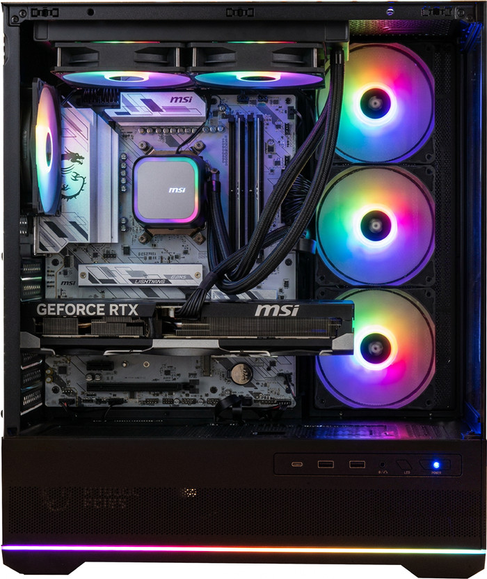 Cobalt x Powered by MSI - Tier 2 - RTX 5070 Ti - Ryzen 7 7800X3D - 32 Go - 2 To SSD côté gauche