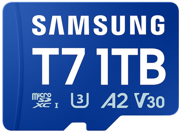 Samsung MicroSDXC T7 1TB 170MB/s Main Image