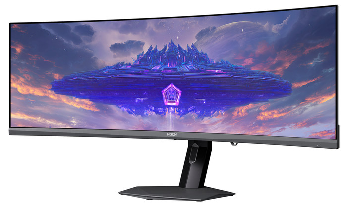 AOC AGON PRO AGP497UCZD QD-OLED Curved voorkant