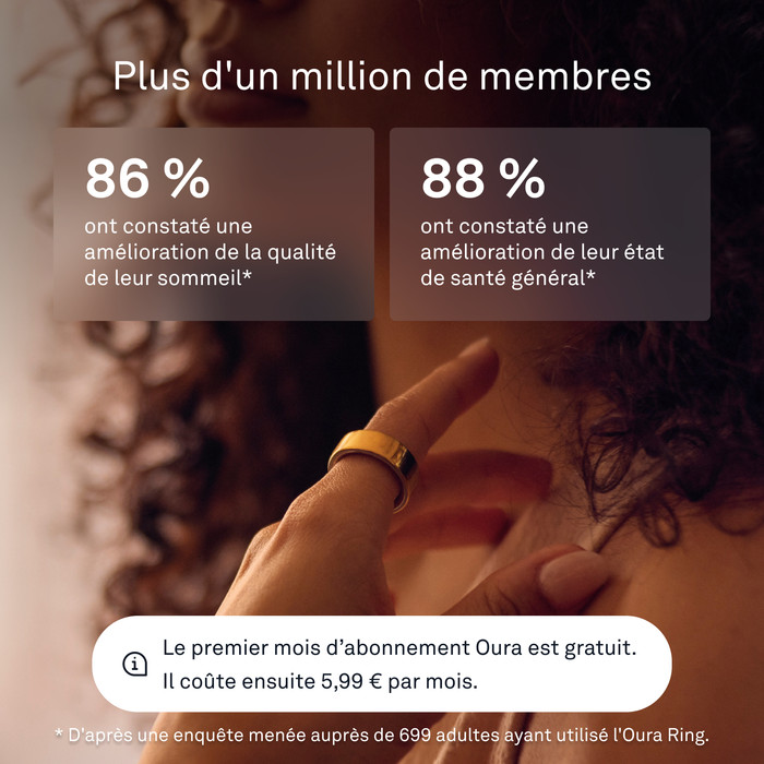 Oura Ring 4 Taille 8 Or visuel fournisseur