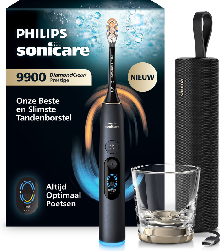 Philips Sonicare Series 9900 HX9813/92 Zwart Main Image