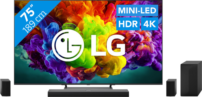 LG Mini-led 75" QNED93 (2026) + LG DS70TR Main Image