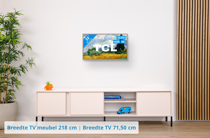TCL QLED 32" A400 Pro (2026) visual Coolblue 1