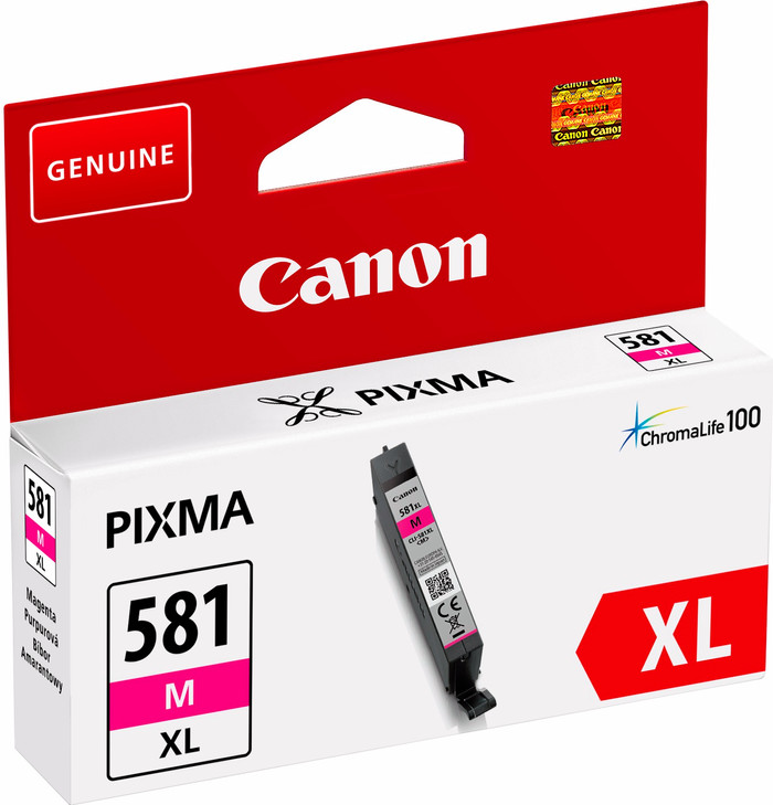Canon CLI-581XL Cartridges Combo Pack packaging