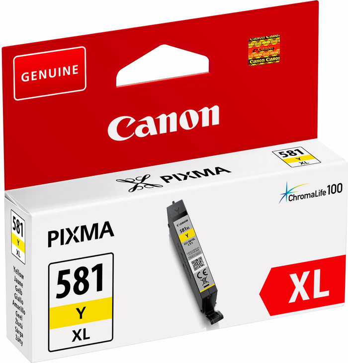 Canon CLI-581XL Cartridges Combo Pack packaging