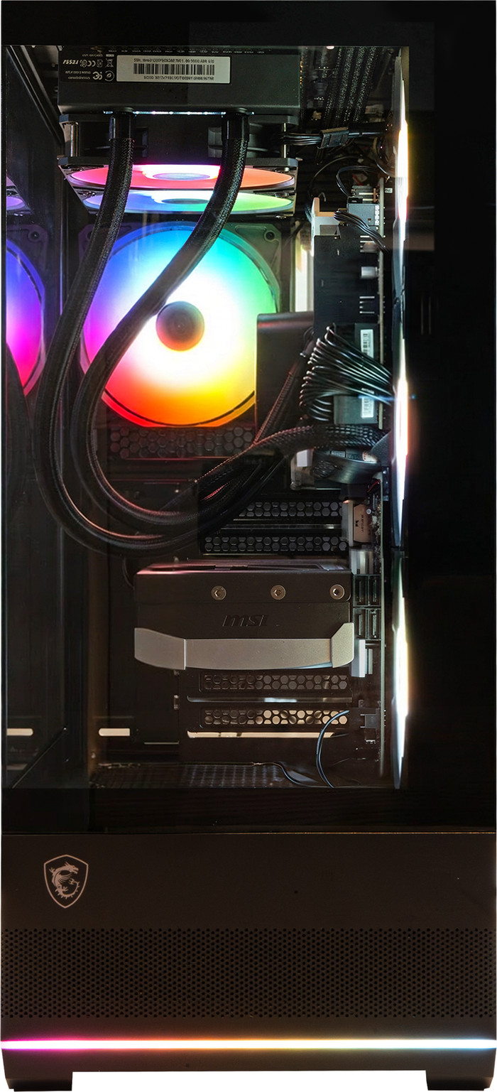 Cobalt x Powered by MSI - Tier 2 - RTX 5070 Ti - Ryzen 7 7800X3D - 32 Go - 2 To SSD avant