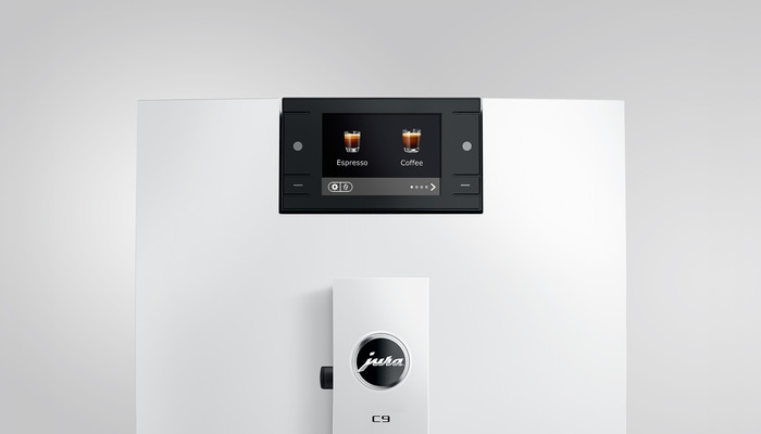 JURA C9 Piano White (EA) détail