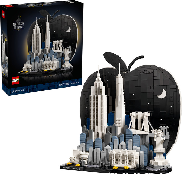 LEGO Architecture - New York, la Grosse Pomme 21066 côté droit