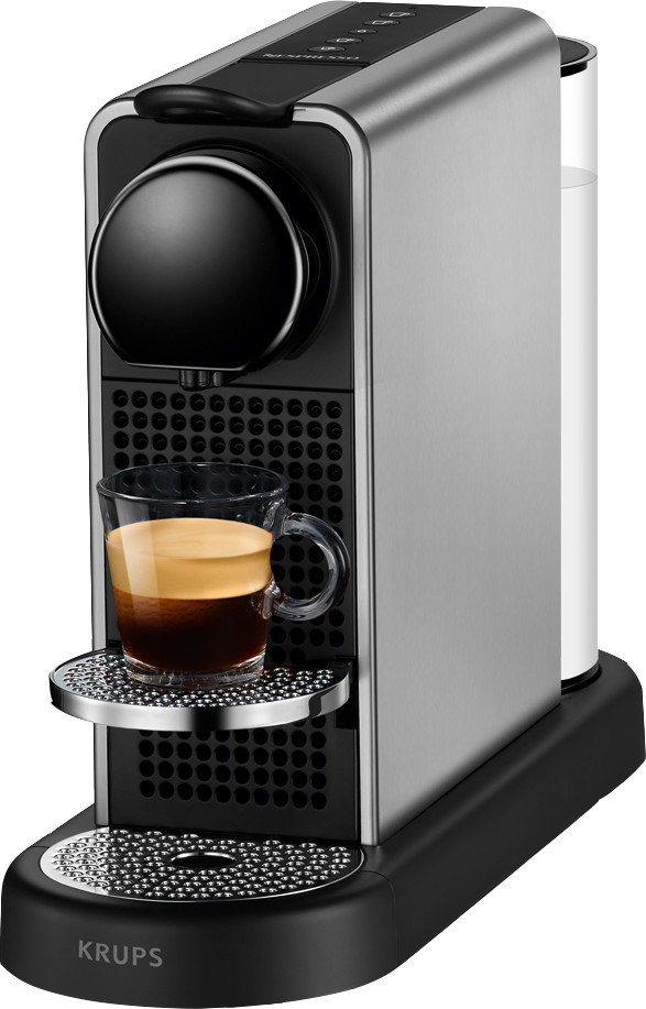 Nespresso CitiZ Platinum XN610T Titan rechterkant