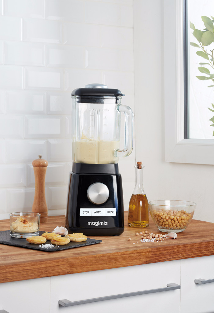Magimix Power Blender 4 Zwart product in gebruik