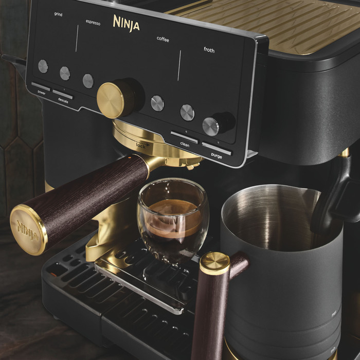 Ninja Luxe Café Pro ES771EUBK David Beckham Limited Edition détail