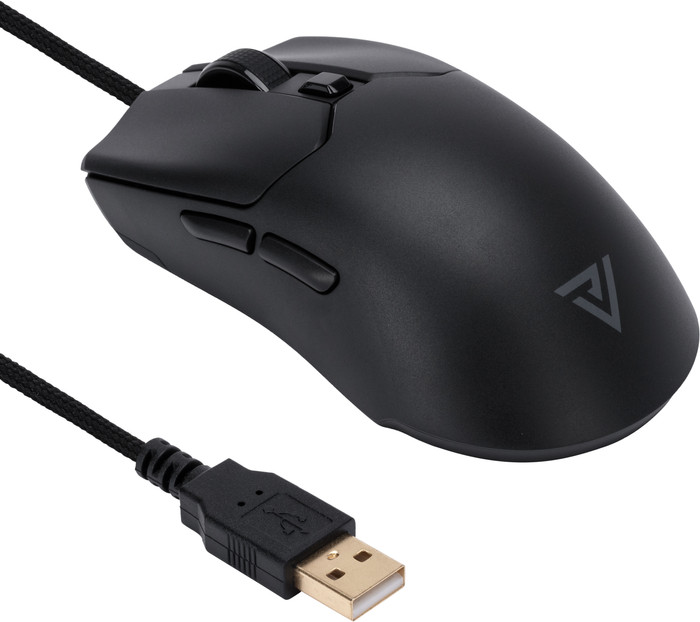 Vortech Essential Wired Gaming Mouse Black detail