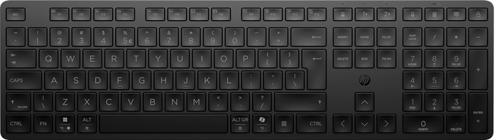 HP 490C Multi-Device Dual-Mode Clavier et Souris Noir AZERTY détail
