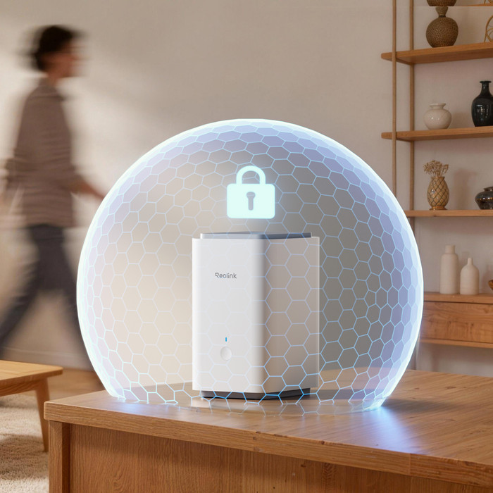 Reolink Hub 1 Pro product in gebruik