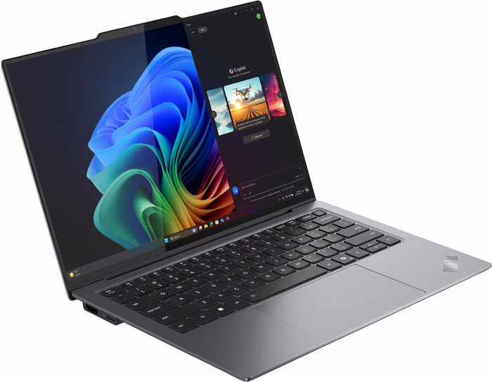 Lenovo ThinkPad X9-14 Gen 1 (Intel) Copilot+ PC - 21QA008YMH OLED QWERTY left side