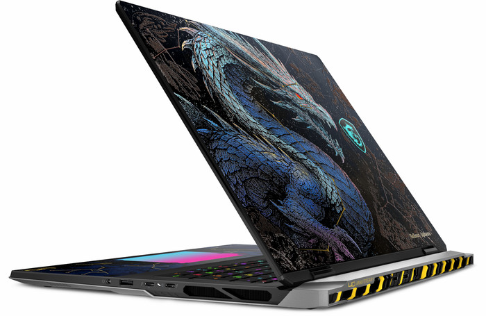 MSI Titan 18 HX Dragon Edition Draco Epic A2WJ-1263BE rechterkant