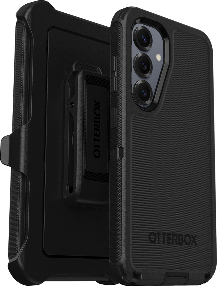 OtterBox Defender Samsung Galaxy S25 Back Cover Zwart visual leverancier