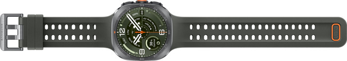 Samsung Galaxy Watch Ultra 2 5G Argent/Vert Titane 47 mm avant